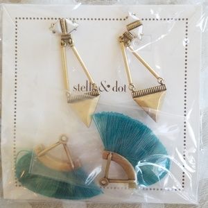 Brand new stella and dot earrings. Never worn!